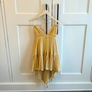 Free People sundress, XS, oatmeal color, strappy